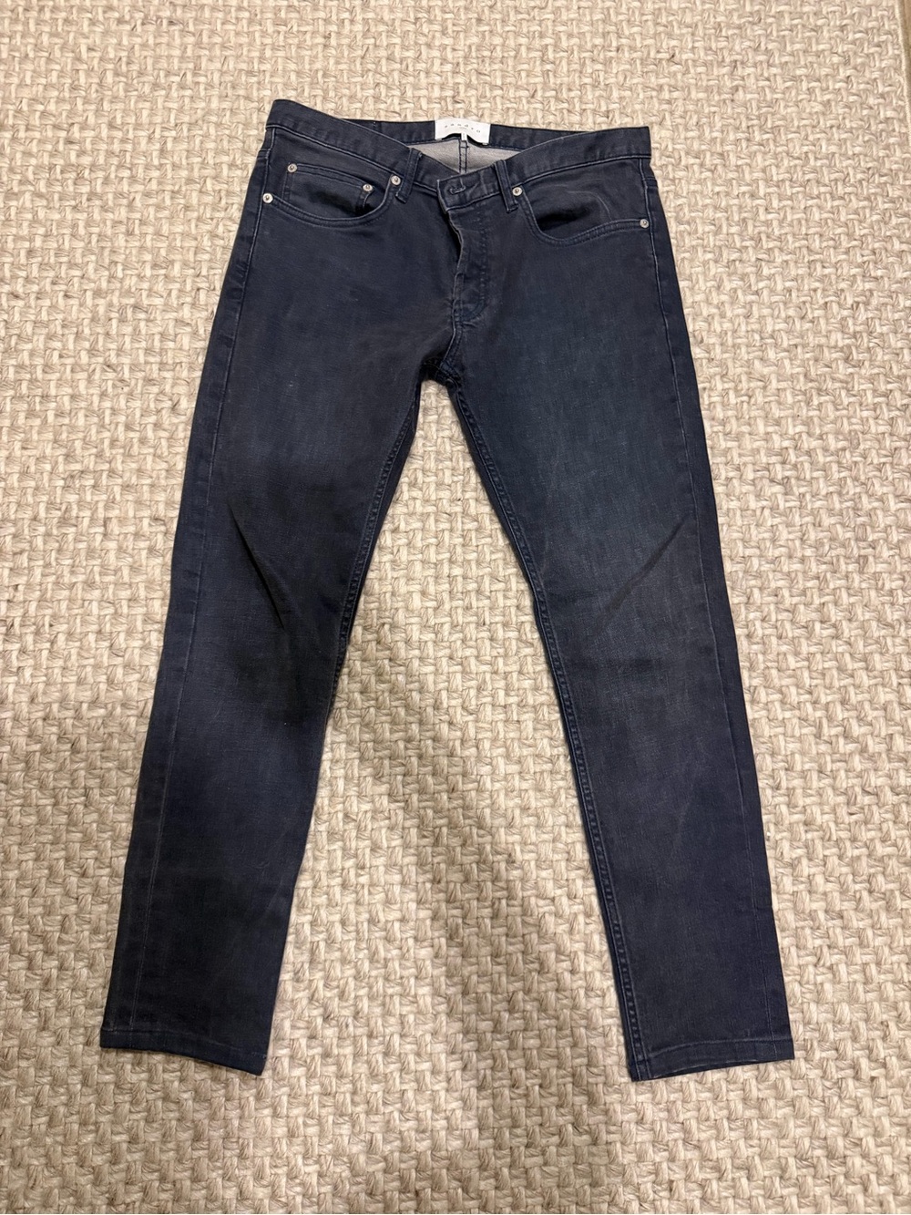 Sandro Paris Étroit Slim Fit Jeans Dark Navy Men's Size 33